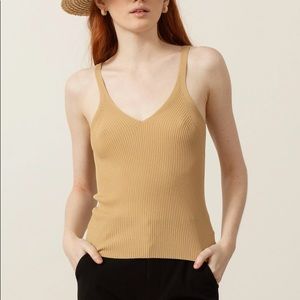Noah V-Neck Ribbed Tank Top